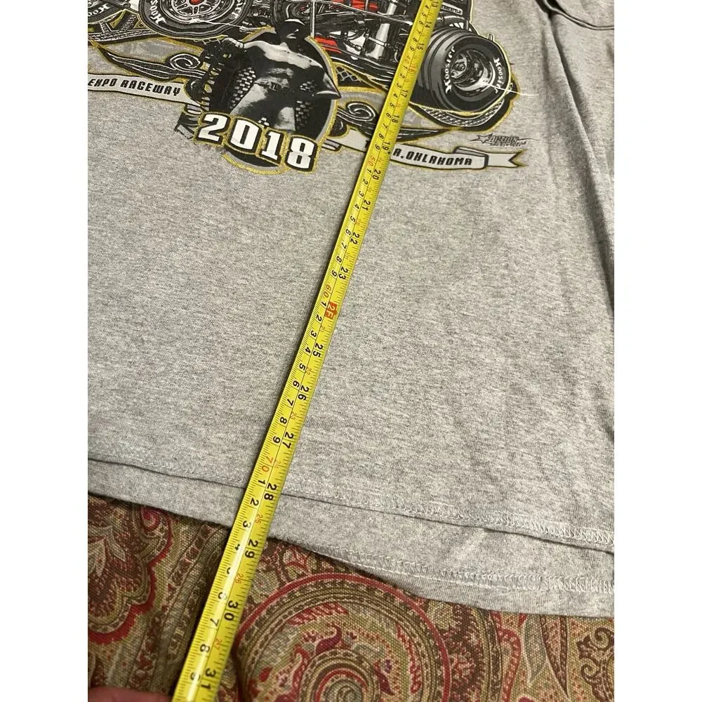 Lucas Oil 32nd Chili Bowl Nations Sprint Car Short Sleeve T-Shirt Adult XL